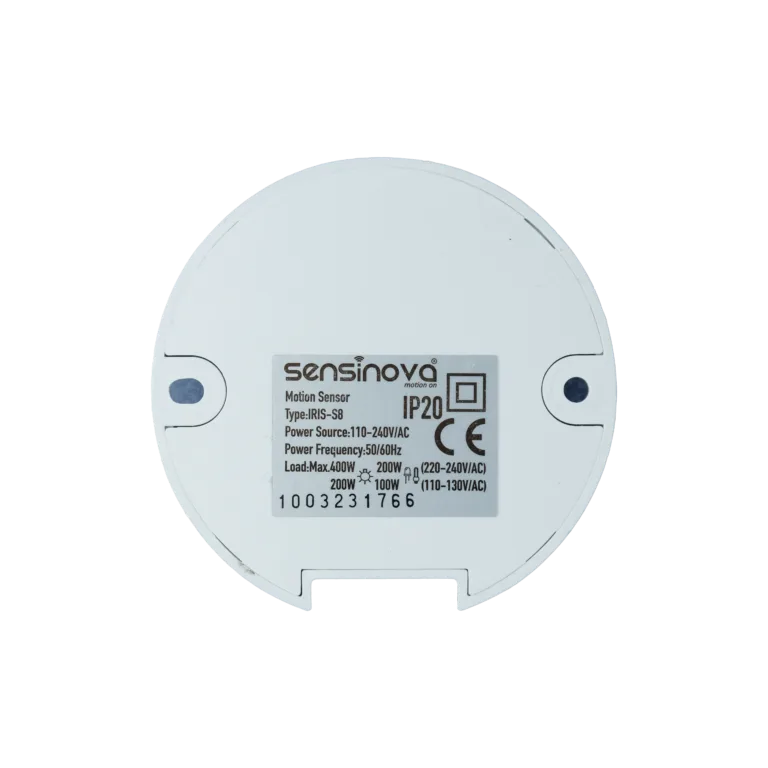 iris s8 pir motion detector